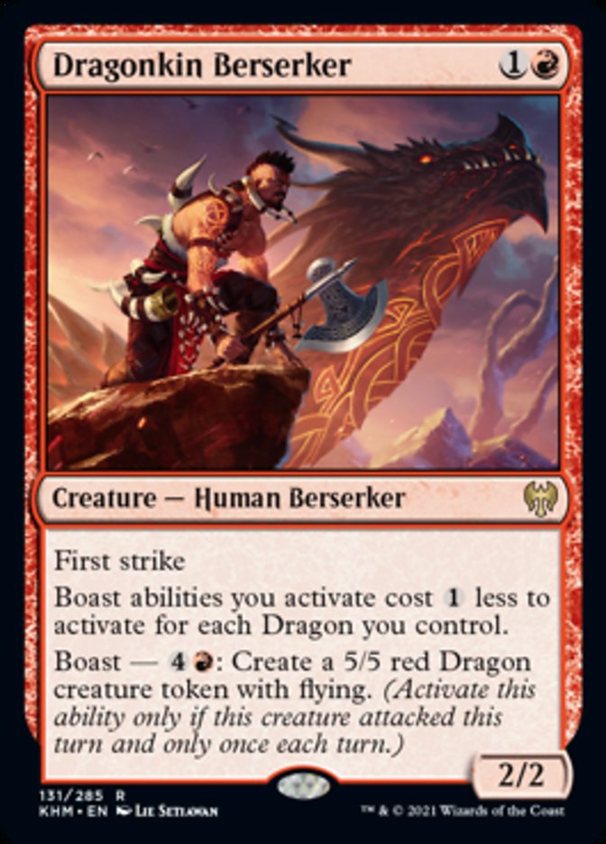 Dragonkin Berserker [Kaldheim] | Boutique FDB TCG