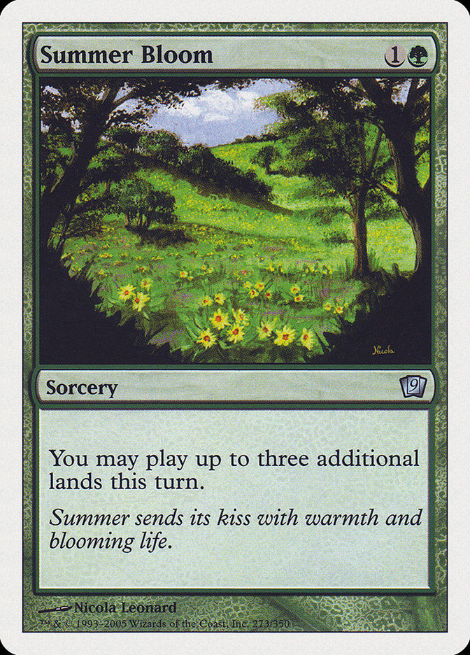 Summer Bloom [Ninth Edition] | Boutique FDB TCG
