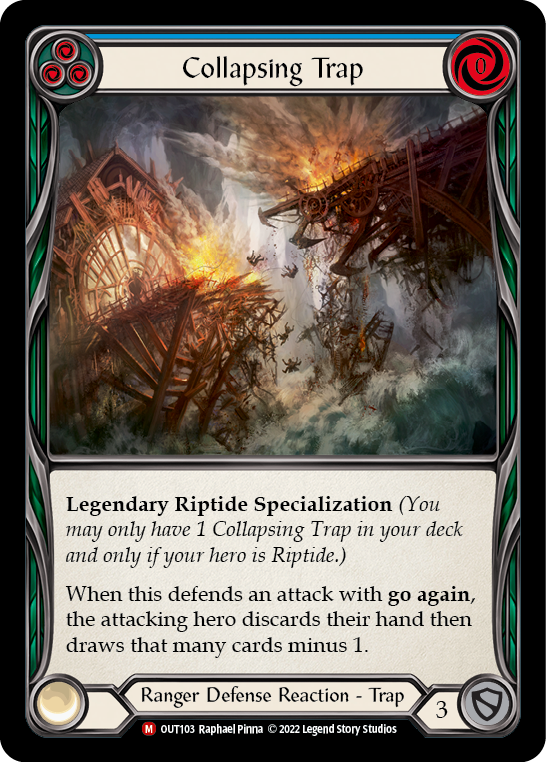 Collapsing Trap [OUT103] (Outsiders) | Boutique FDB TCG