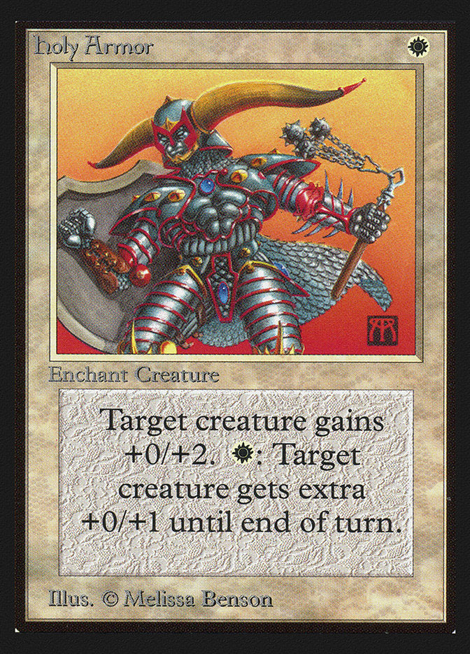Holy Armor [International Collectors' Edition] | Boutique FDB TCG