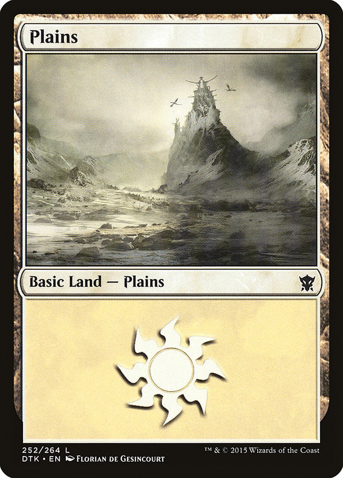 Plains (252) [Dragons of Tarkir] | Boutique FDB TCG