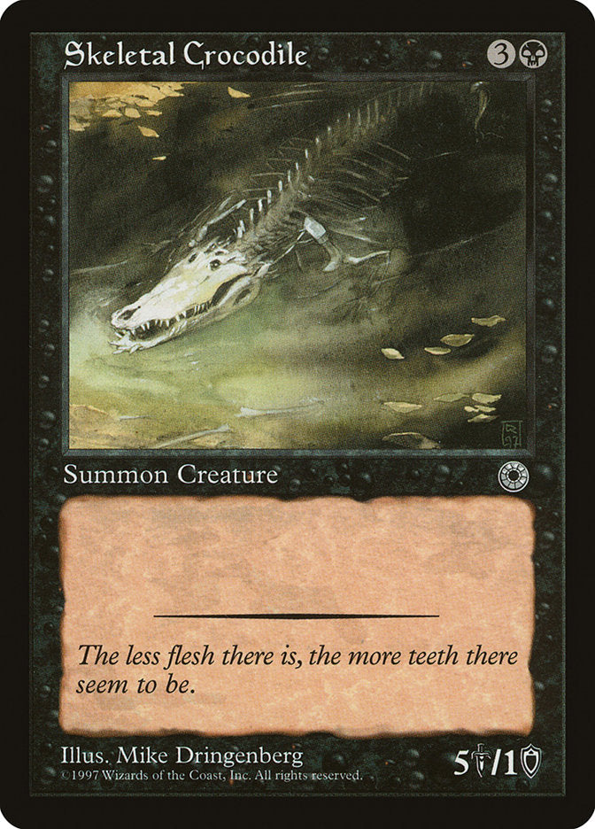 Skeletal Crocodile [Portal] | Boutique FDB TCG