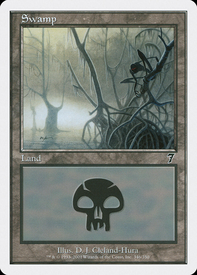 Swamp (346) [Seventh Edition] | Boutique FDB TCG