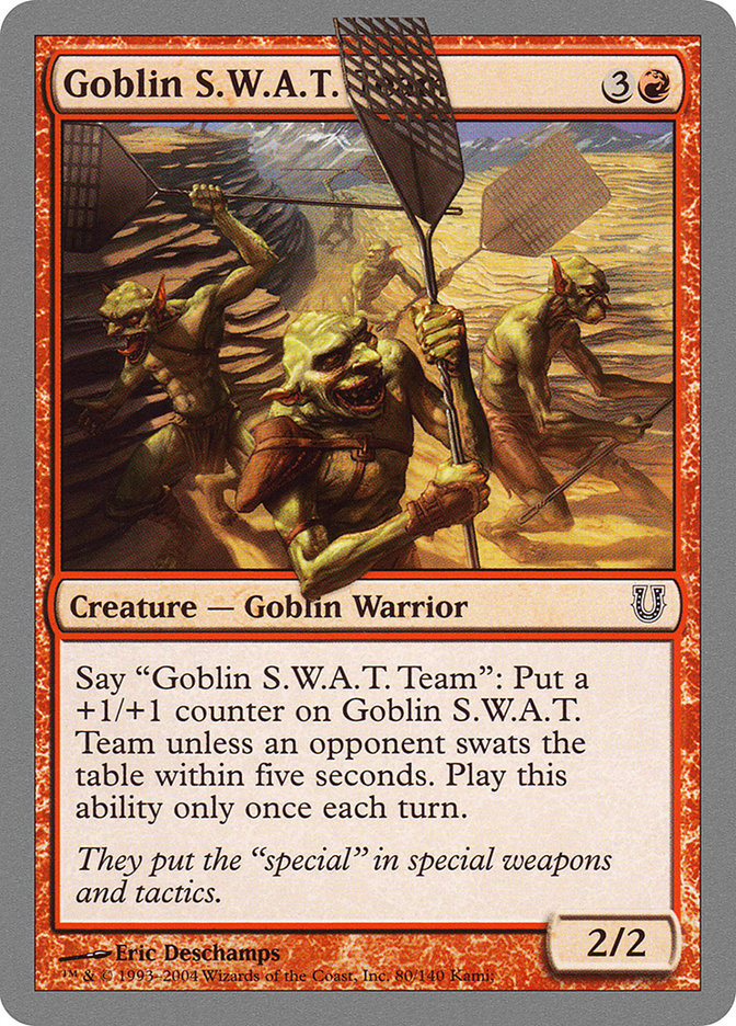 Goblin S.W.A.T. Team [Unhinged] | Boutique FDB TCG