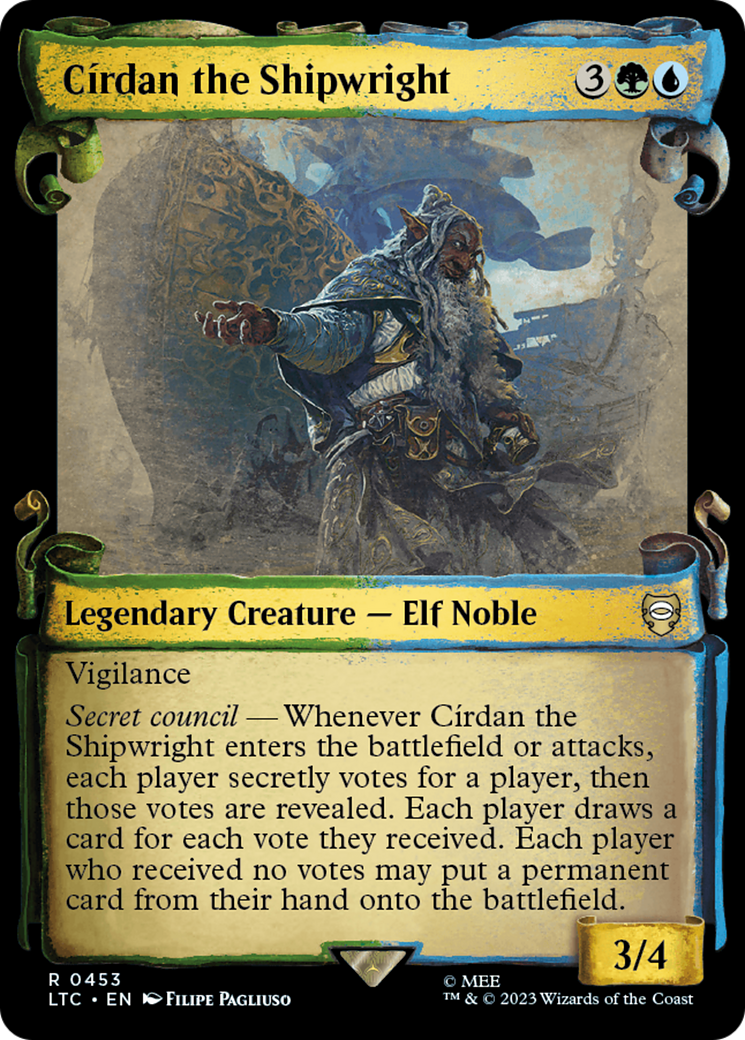 Cirdan the Shipwright [The Lord of the Rings: Tales of Middle-Earth Commander Showcase Scrolls] | Boutique FDB TCG