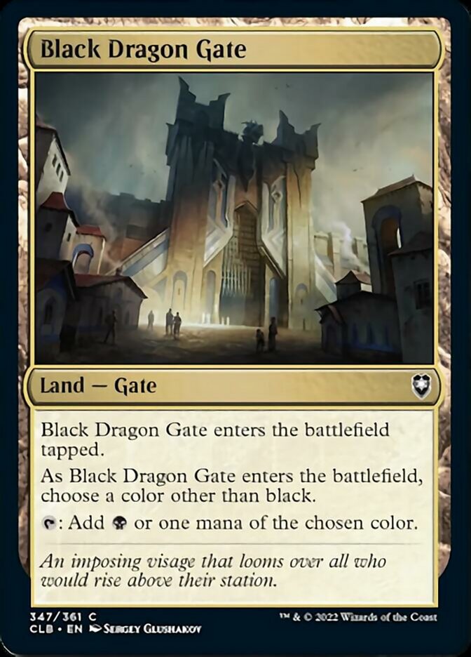 Black Dragon Gate [Commander Legends: Battle for Baldur's Gate] | Boutique FDB TCG