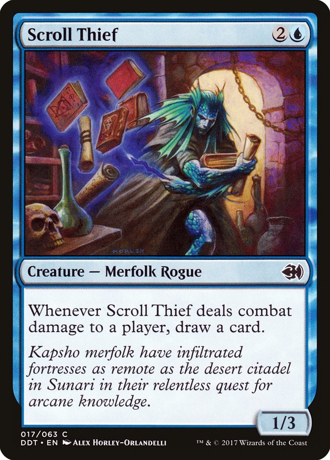 Scroll Thief [Duel Decks: Merfolk vs. Goblins] | Boutique FDB TCG