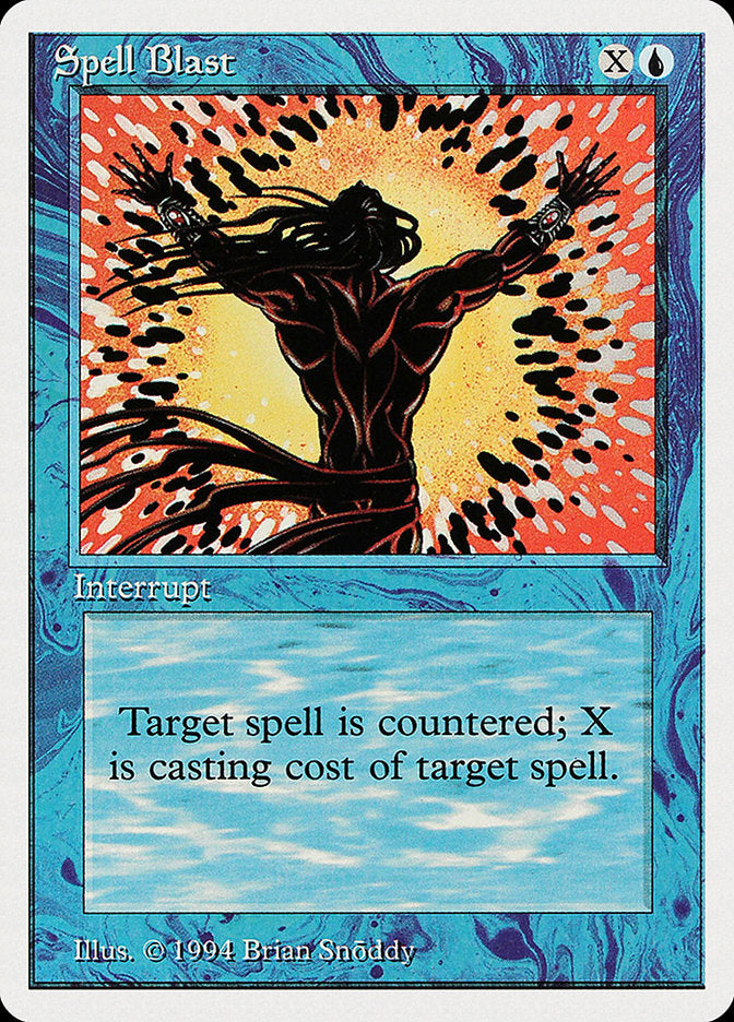 Spell Blast [Summer Magic / Edgar] | Boutique FDB TCG