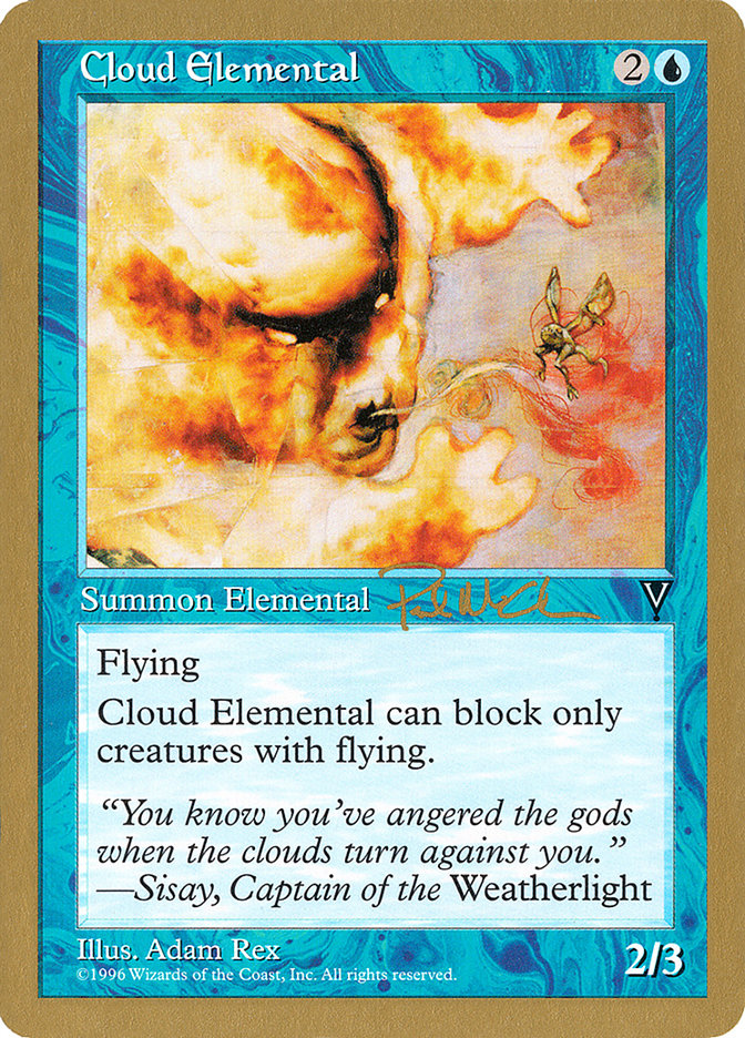 Cloud Elemental (Paul McCabe) [World Championship Decks 1997] | Boutique FDB TCG