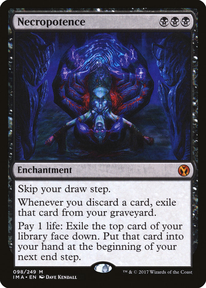 Necropotence [Iconic Masters] | Boutique FDB TCG
