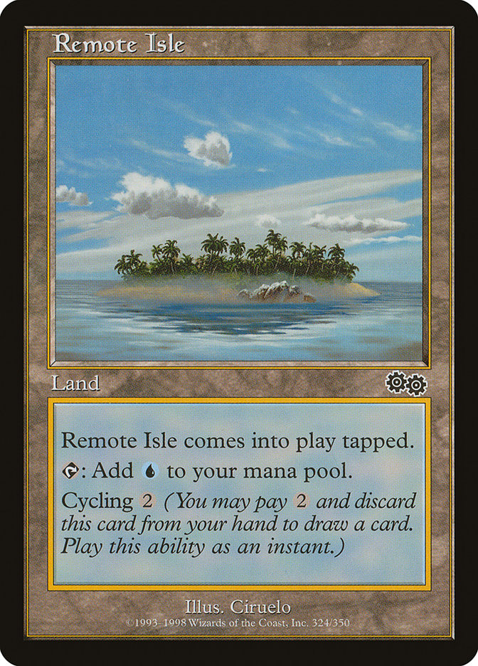 Remote Isle [Urza's Saga] | Boutique FDB TCG