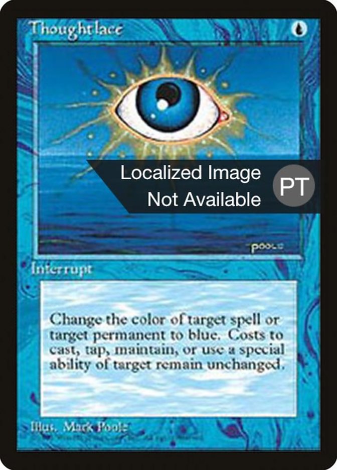 Thoughtlace [Fourth Edition (Foreign Black Border)] | Boutique FDB TCG