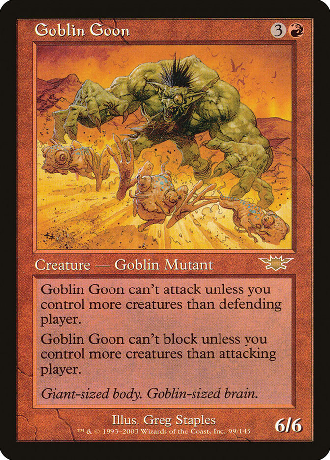 Goblin Goon [Legions] | Boutique FDB TCG