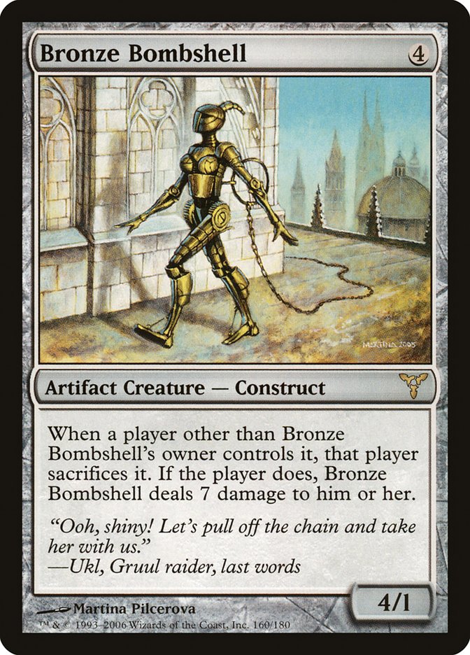 Bronze Bombshell [Dissension] | Boutique FDB TCG