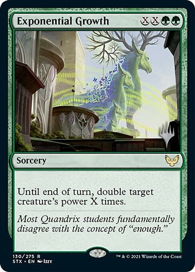 Exponential Growth (Promo Pack) [Strixhaven: School of Mages Promos] | Boutique FDB TCG