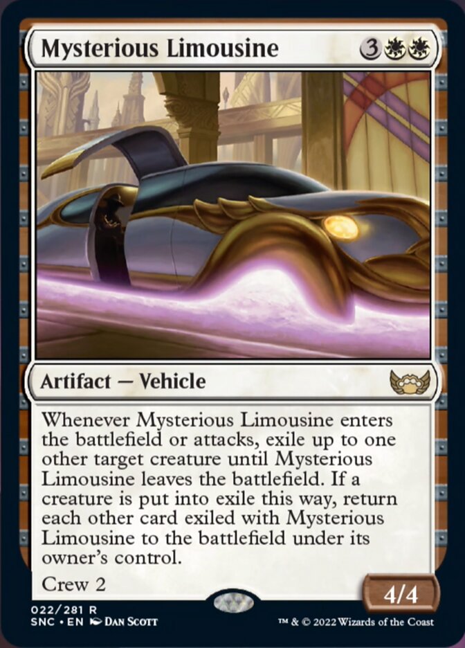 Mysterious Limousine [Streets of New Capenna] | Boutique FDB TCG