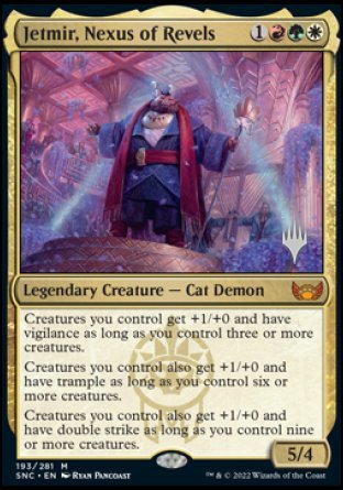 Jetmir, Nexus of Revels (Promo Pack) [Streets of New Capenna Promos] | Boutique FDB TCG