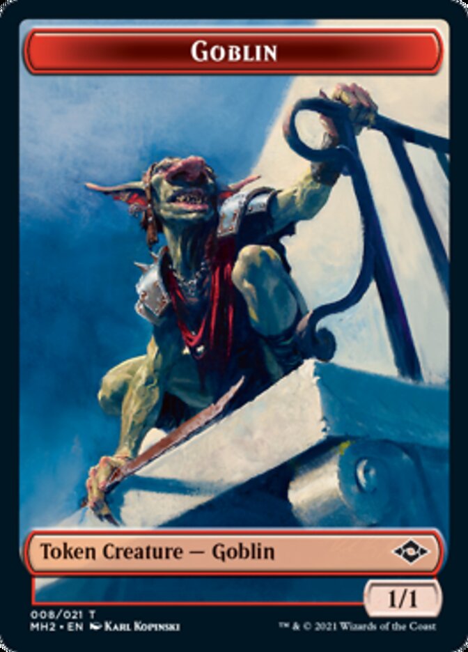 Goblin Token [Modern Horizons 2 Tokens] | Boutique FDB TCG