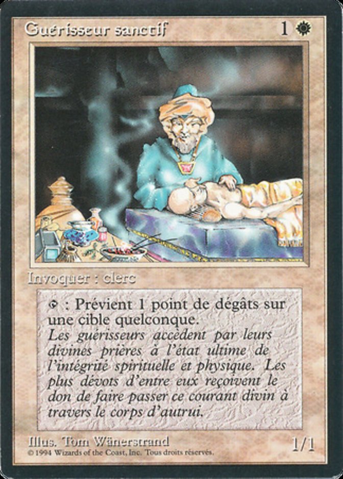 Samite Healer [Foreign Black Border] | Boutique FDB TCG