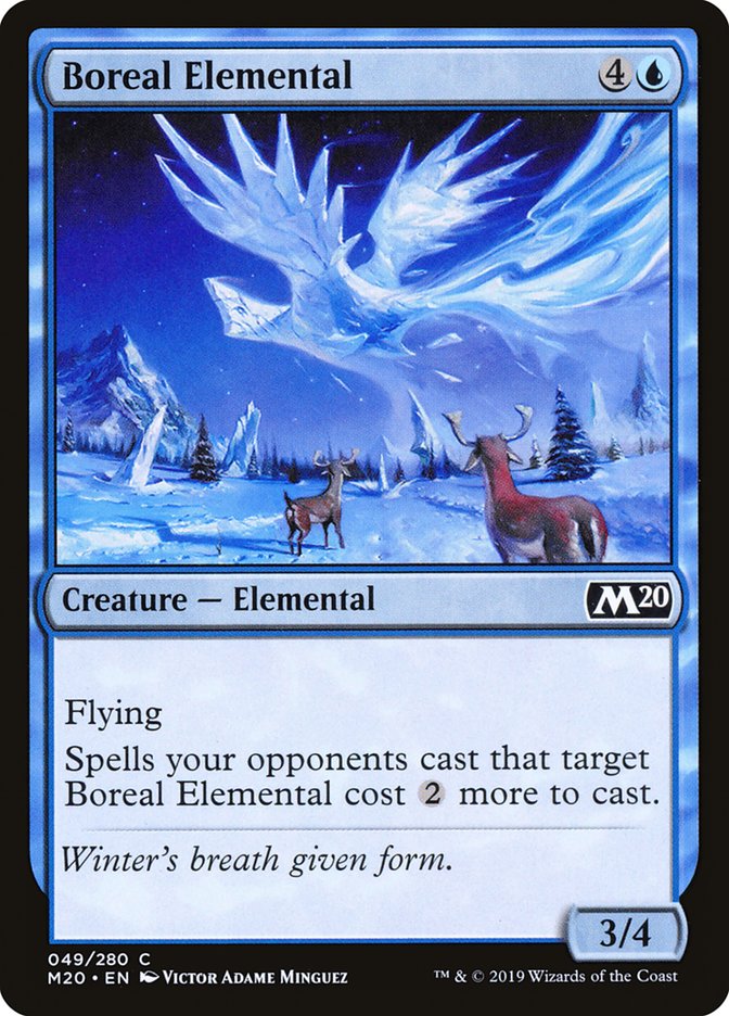 Boreal Elemental [Core Set 2020] | Boutique FDB TCG