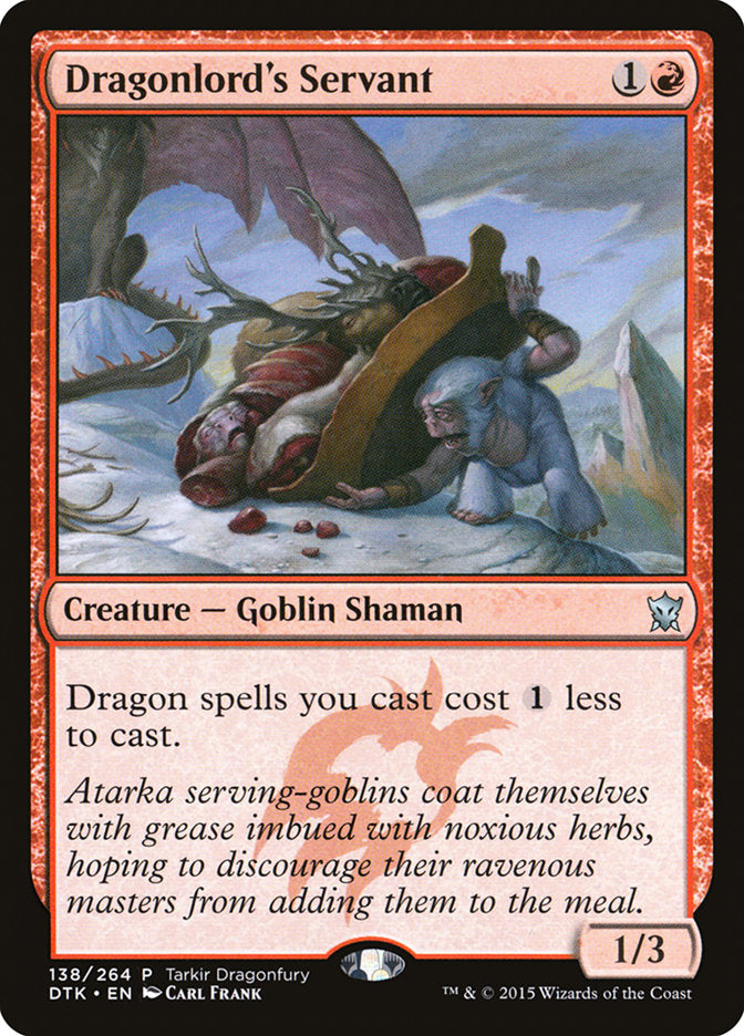 Dragonlord's Servant [Tarkir Dragonfury] | Boutique FDB TCG