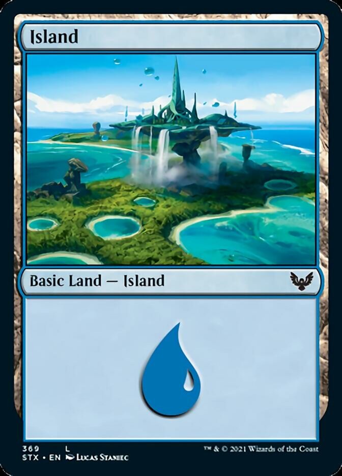 Island (369) [Strixhaven: School of Mages] | Boutique FDB TCG