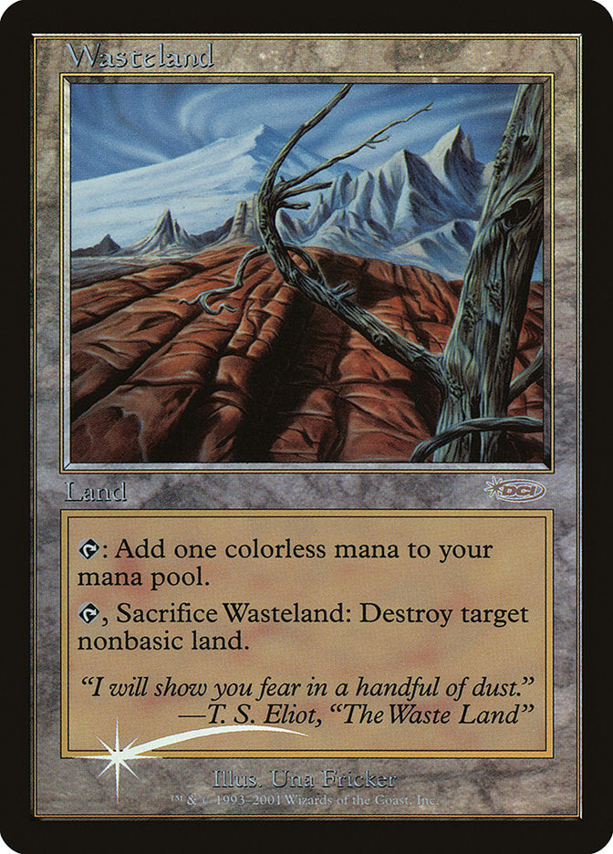 Wasteland [Magic Player Rewards 2001] | Boutique FDB TCG