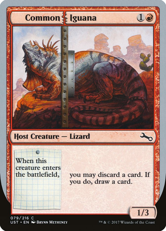 Common Iguana [Unstable] | Boutique FDB TCG