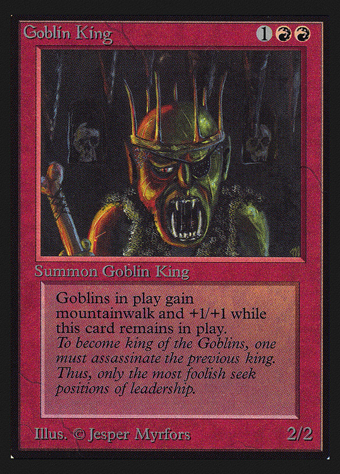 Goblin King [International Collectors' Edition] | Boutique FDB TCG