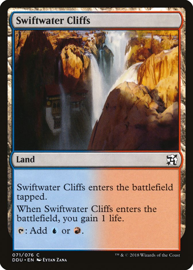 Swiftwater Cliffs [Duel Decks: Elves vs. Inventors] | Boutique FDB TCG