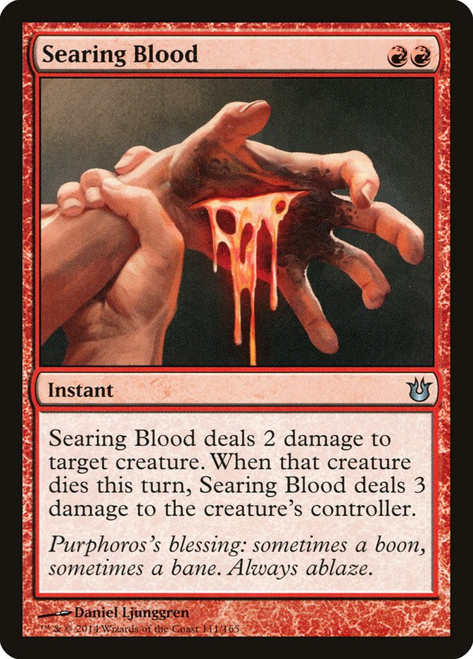 Searing Blood [Born of the Gods] | Boutique FDB TCG