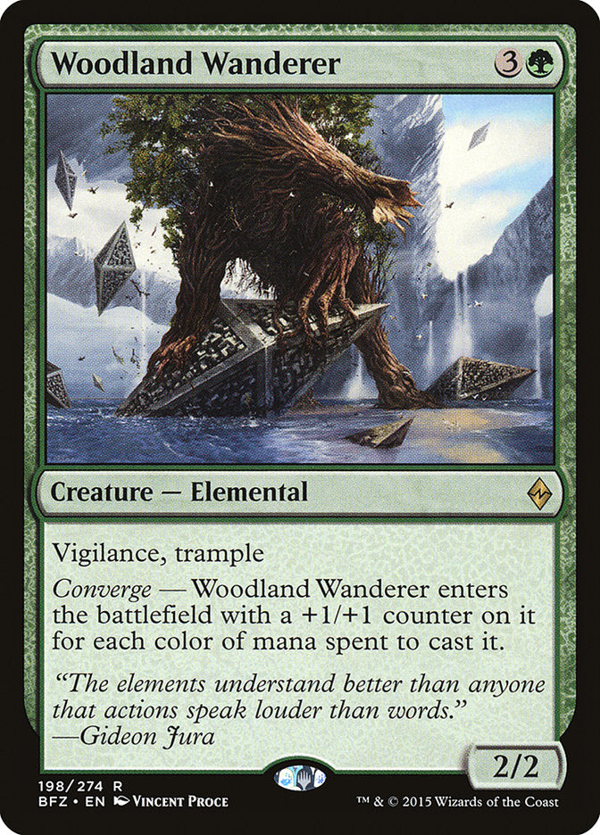 Woodland Wanderer [Battle for Zendikar] | Boutique FDB TCG