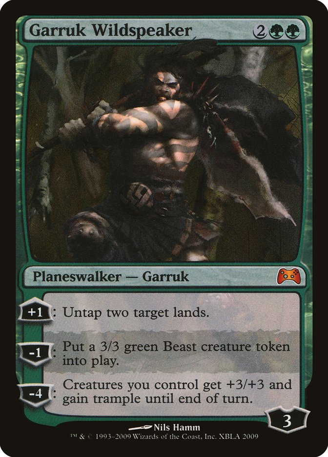 Garruk Wildspeaker (Duels of the Planeswalkers Promos) [Duels of the Planeswalkers Promos 2009] | Boutique FDB TCG