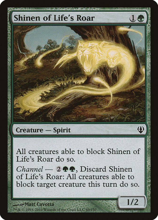 Shinen of Life's Roar [Archenemy] | Boutique FDB TCG