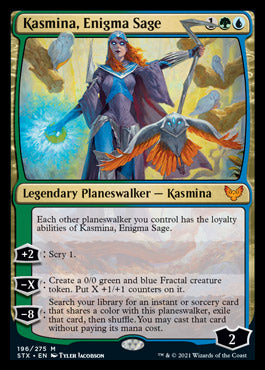 Kasmina, Enigma Sage [Strixhaven: School of Mages] | Boutique FDB TCG