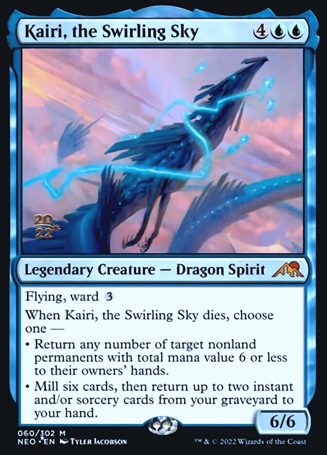 Kairi, the Swirling Sky [Kamigawa: Neon Dynasty Prerelease Promos] | Boutique FDB TCG