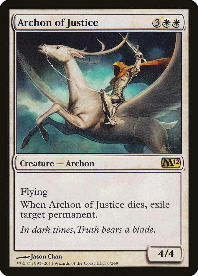 Archon of Justice [Magic 2012] | Boutique FDB TCG
