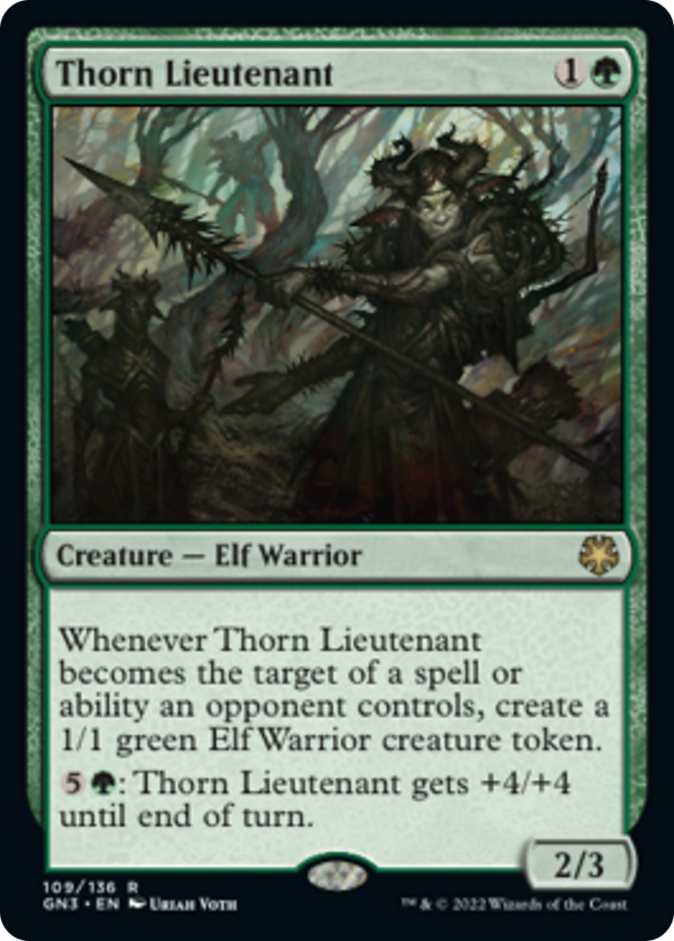 Thorn Lieutenant [Game Night: Free-for-All] | Boutique FDB TCG