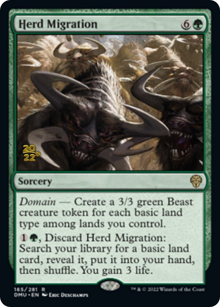 Herd Migration [Dominaria United Prerelease Promos] | Boutique FDB TCG