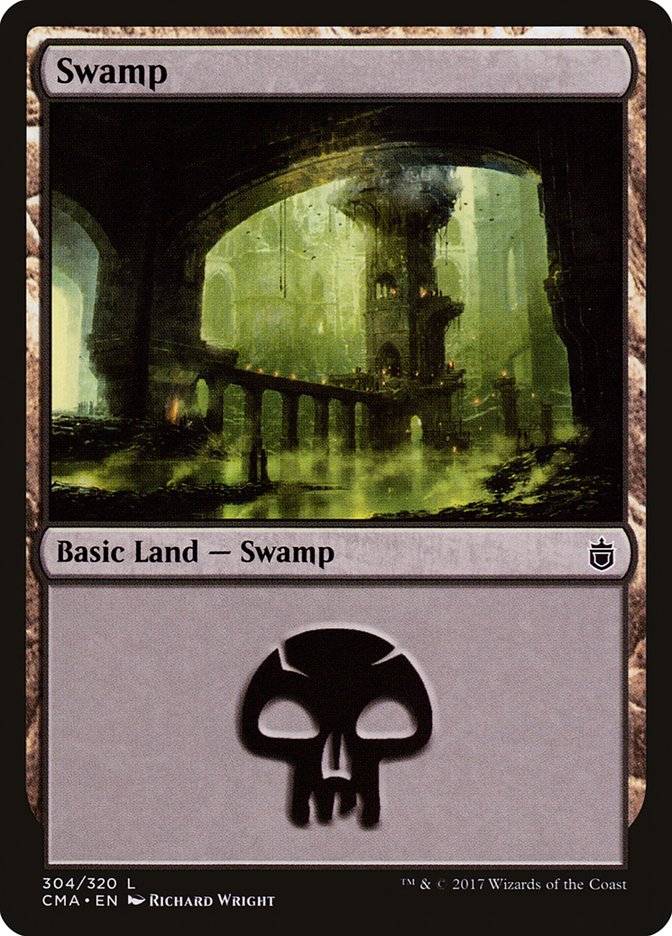 Swamp (304) [Commander Anthology] | Boutique FDB TCG