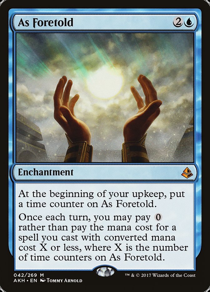 As Foretold [Amonkhet] | Boutique FDB TCG