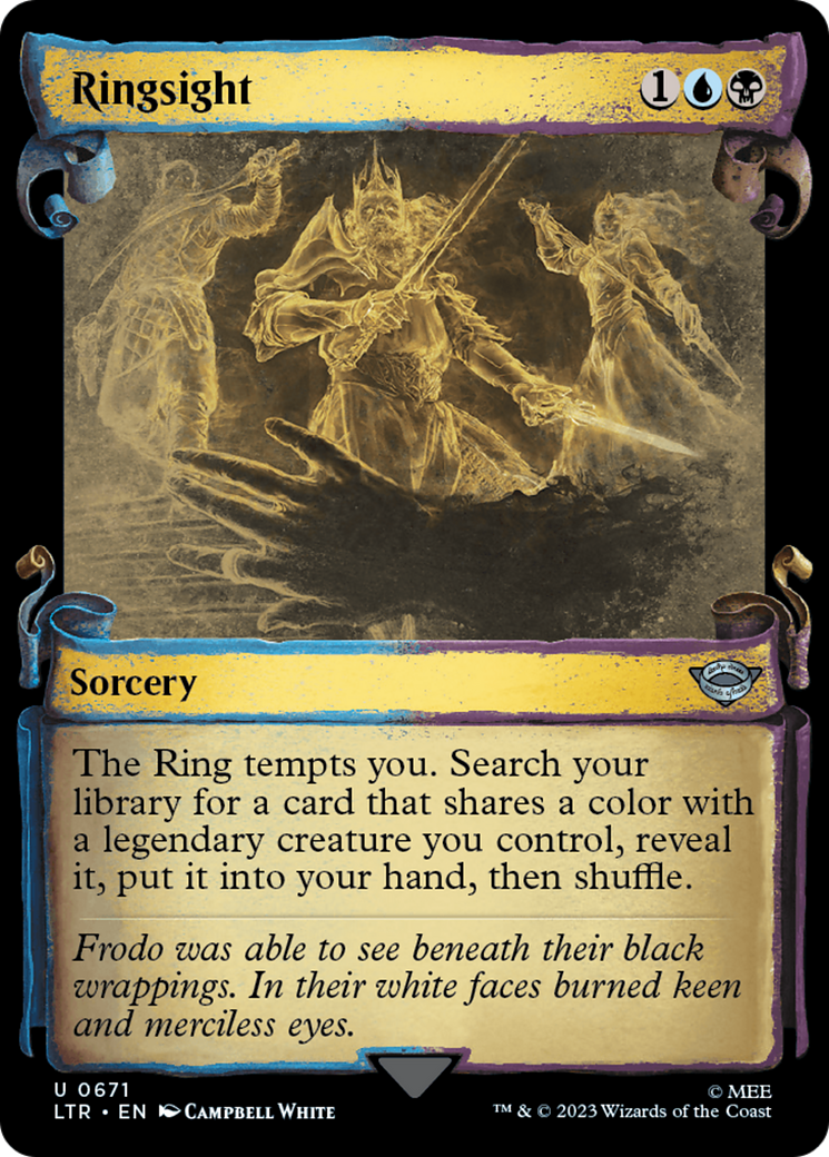 Ringsight [The Lord of the Rings: Tales of Middle-Earth Showcase Scrolls] | Boutique FDB TCG