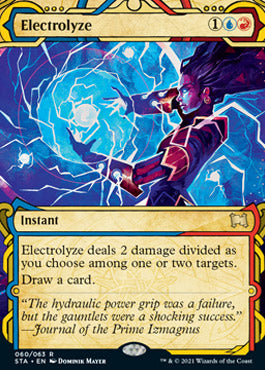 Electrolyze (Foil Etched) [Strixhaven: School of Mages Mystical Archive] | Boutique FDB TCG