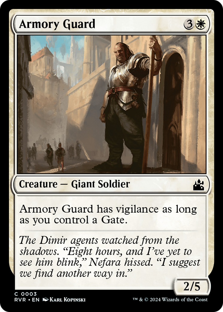 Armory Guard [Ravnica Remastered] | Boutique FDB TCG