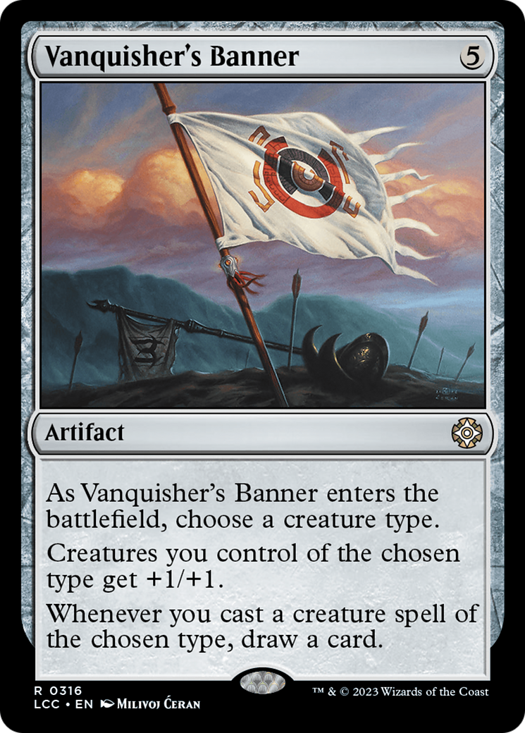 Vanquisher's Banner [The Lost Caverns of Ixalan Commander] | Boutique FDB TCG