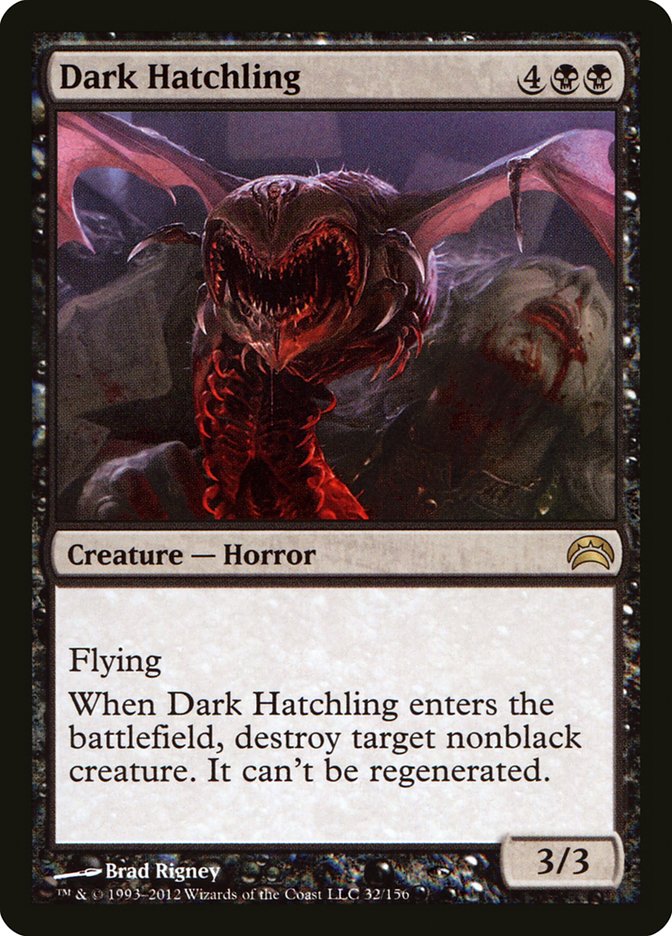 Dark Hatchling [Planechase 2012] | Boutique FDB TCG