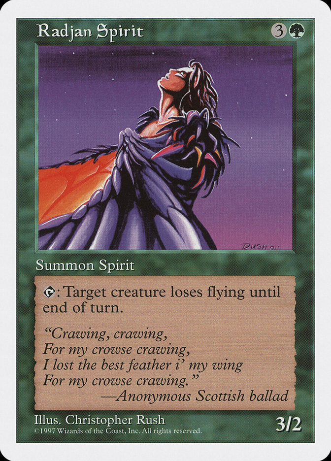 Radjan Spirit [Fifth Edition] | Boutique FDB TCG