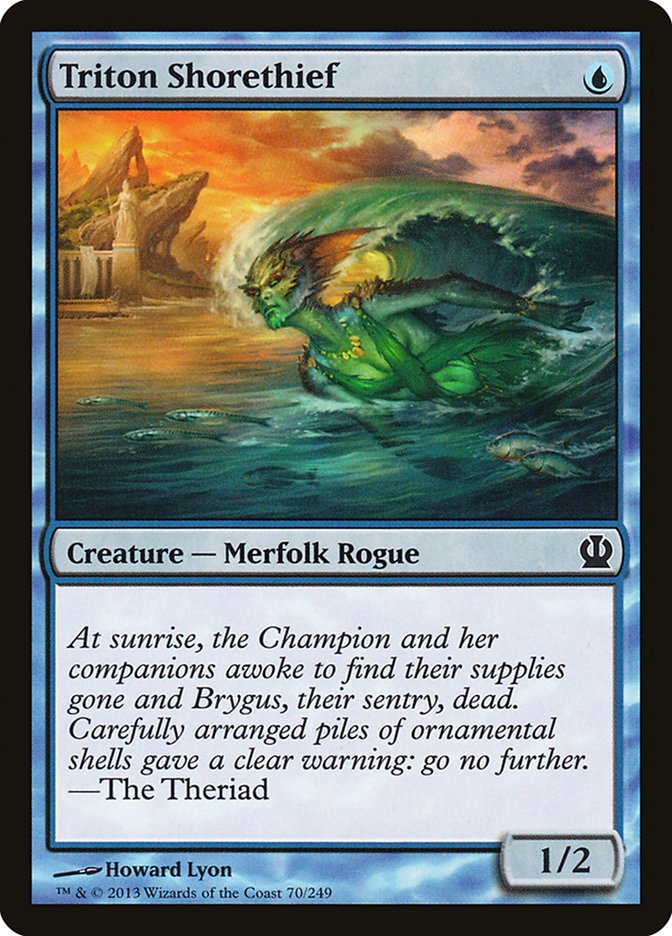 Triton Shorethief [Theros] | Boutique FDB TCG