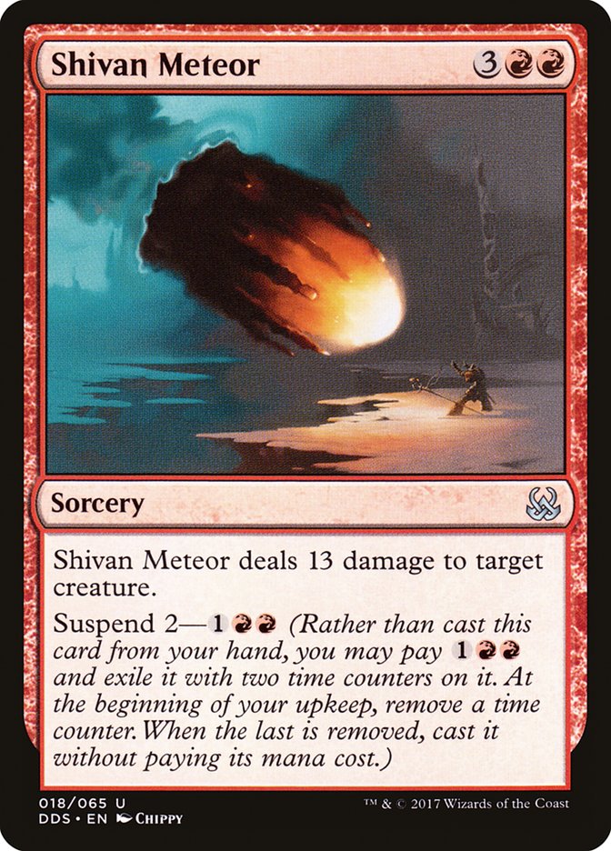 Shivan Meteor [Duel Decks: Mind vs. Might] | Boutique FDB TCG