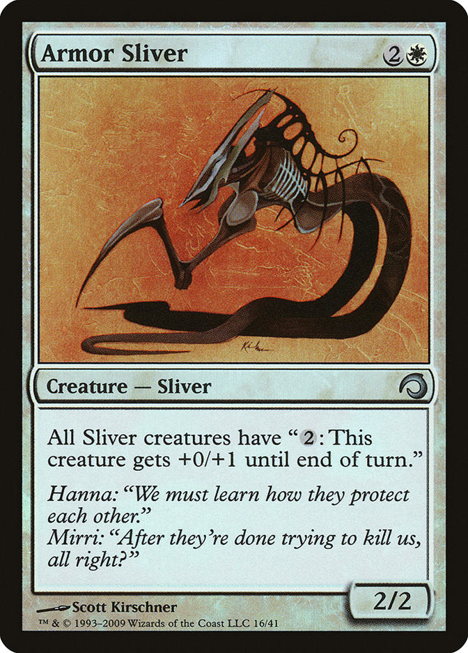 Armor Sliver [Premium Deck Series: Slivers] | Boutique FDB TCG